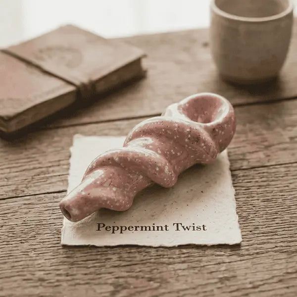 Spiral Fossil Form - Peppermint Twist