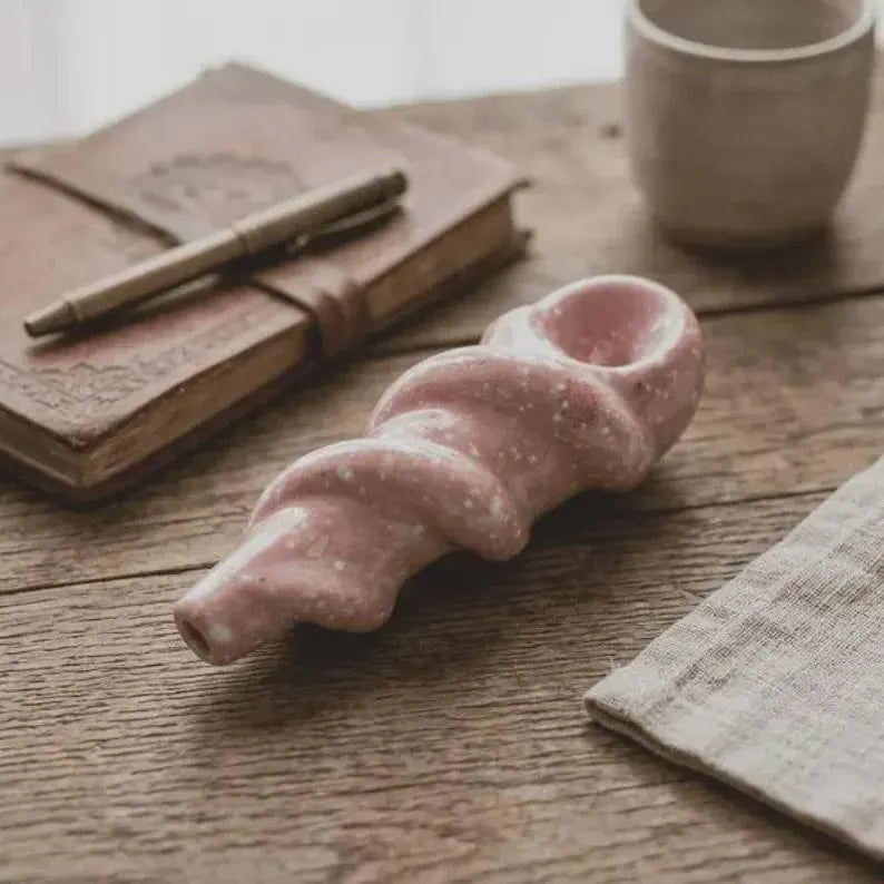 Spiral Fossil Form - Peppermint Twist